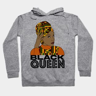 Black Queen Melanin Poppin Black History Gift Hoodie